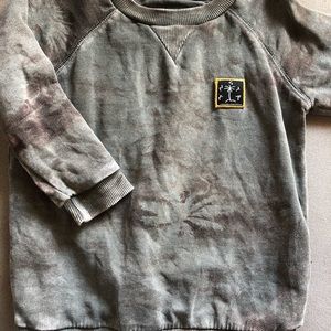 Palm beach olive crew sweatshirt